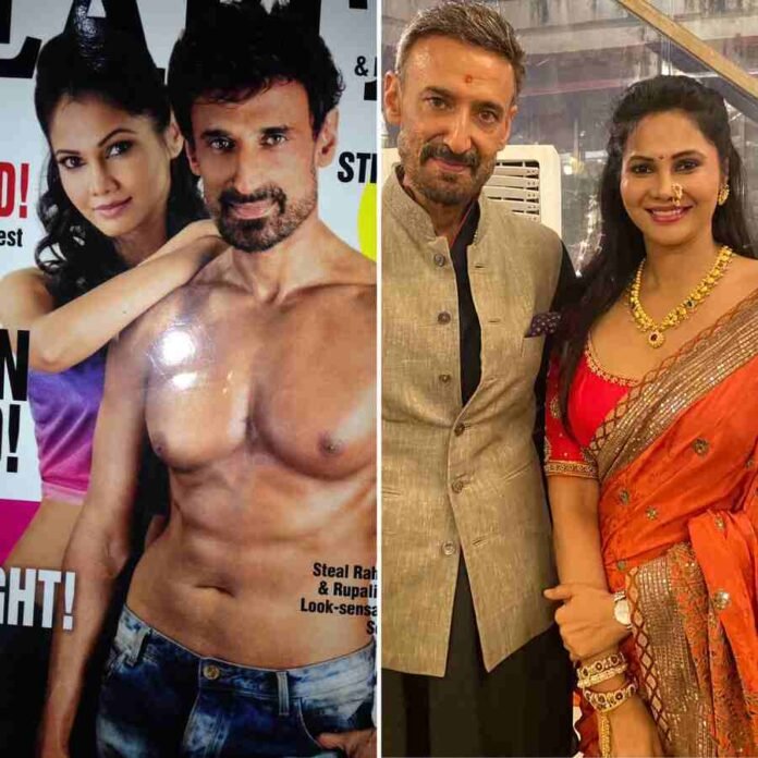 Then and Now: Rupali Suri and Rahul Dev reunite at Ganpati celebrations