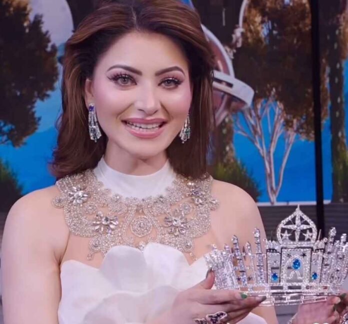 Urvashi Rautela unveils expensive crown worth Rs 40 crore for Miss Universe 2024