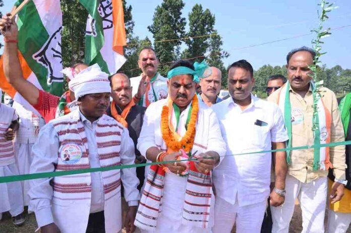 India Mahagathbandhan candidate Munna Singh inaugurated the historic Sohrai Jatra fair