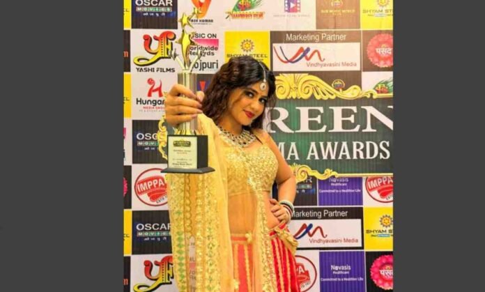 Aparna Malik received the Best Debut Actress award at the Green Cinema Awards 2025