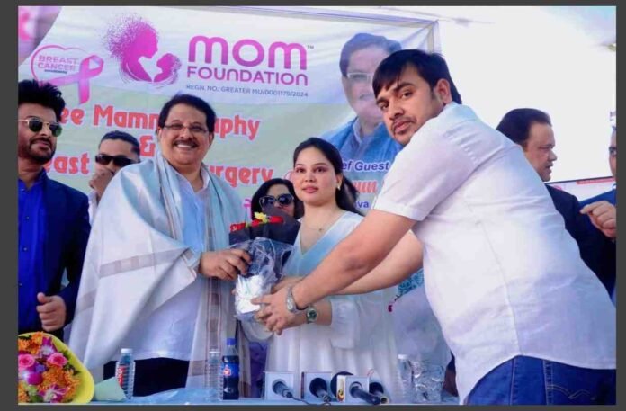 हारून राशिद खान ने ज़ारा खान की मोम फाउंडेशन के निःशुल्क स्वास्थ्य शिविर में लिया हिस्सा