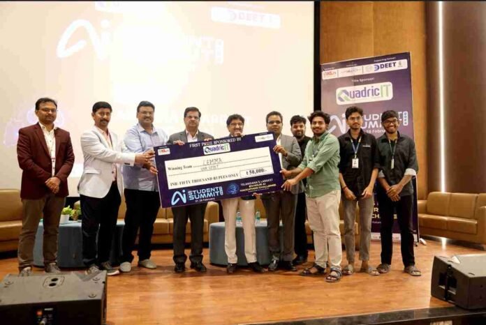 కేఎల్‌హెచ్ బాచుపల్లి క్యాంపస్‌లో నేషనల్‌ ఏఐ సమ్మిట్‌–2026 24 గంటల ‘హాక్ విత్ ఏఐ’ హ్యాకథాన్‌కు విశేష స్పందన