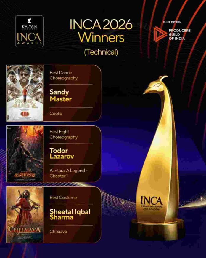 INCA Awards 2026