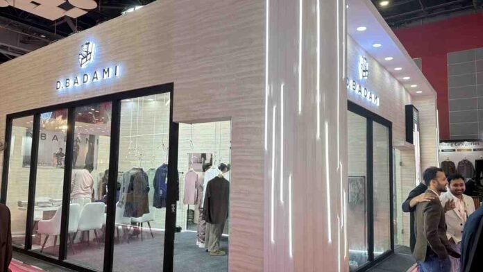 D.BADAMI Fashion Connection, Bharat Tex 2026, premium textile collection, Dhingar Silk Mills, premium shirting fabrics, Indian textile industry, Gaurav Timrecha, Vaibhav Jain, textile export India, GOTS certified fabrics